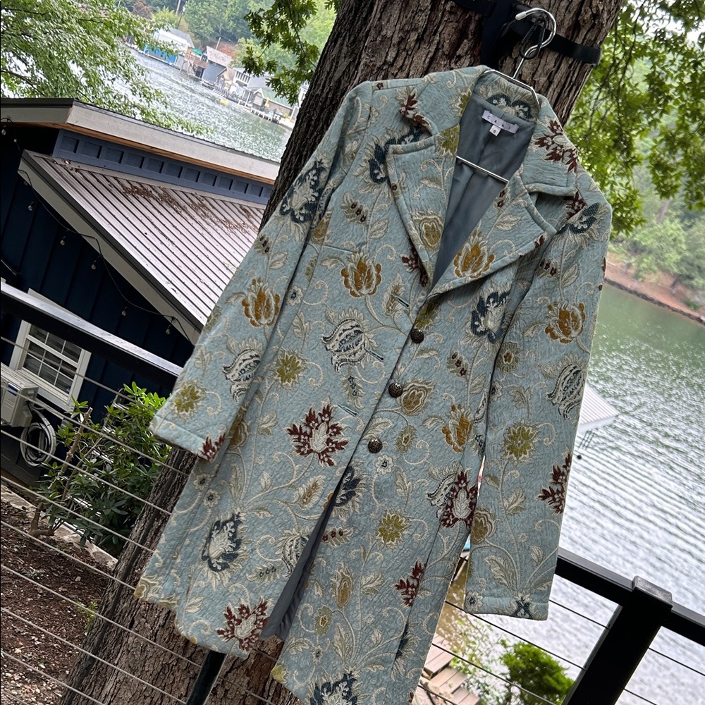 Floral Patterned Coat